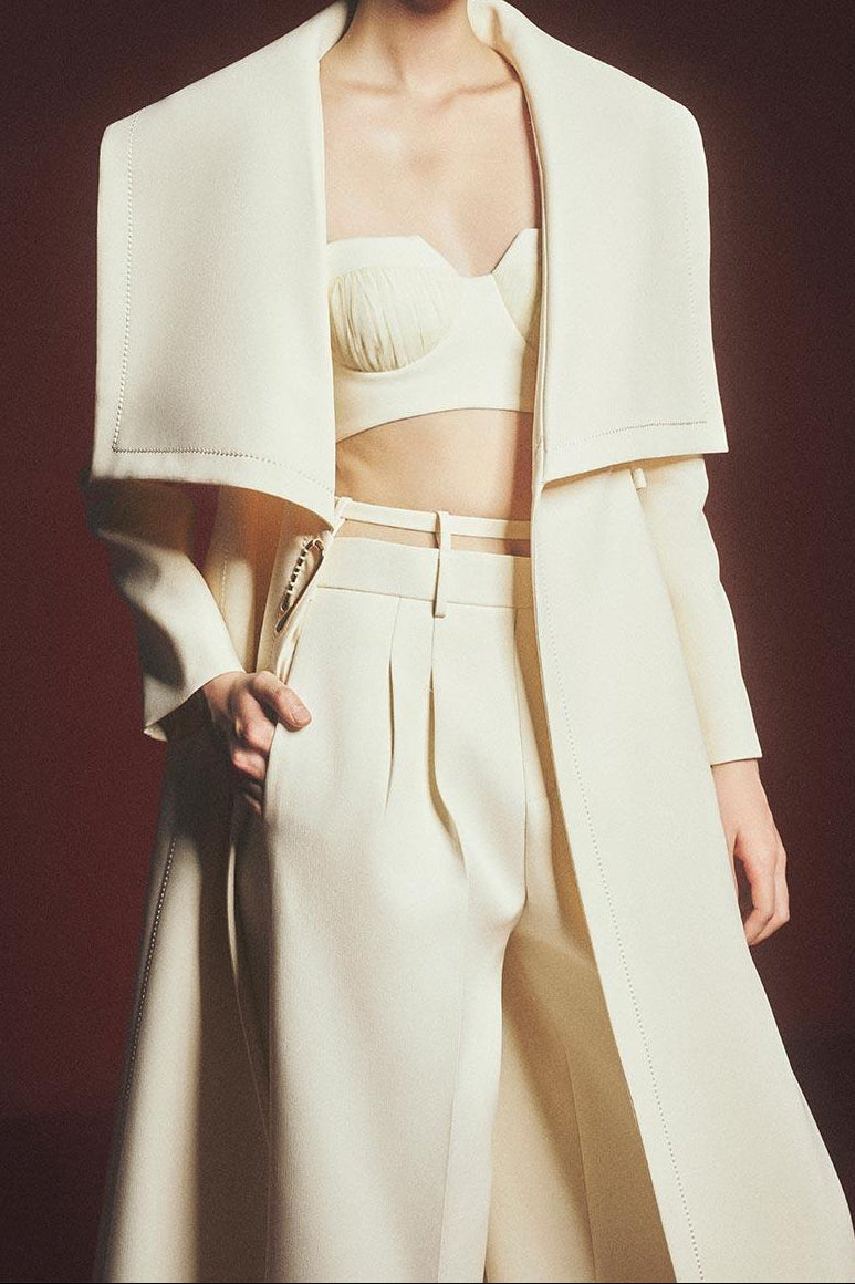Bralette ajustado de poliéster con copas estructuradas
