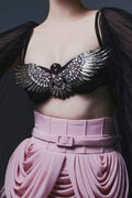 Bralette con abalorios