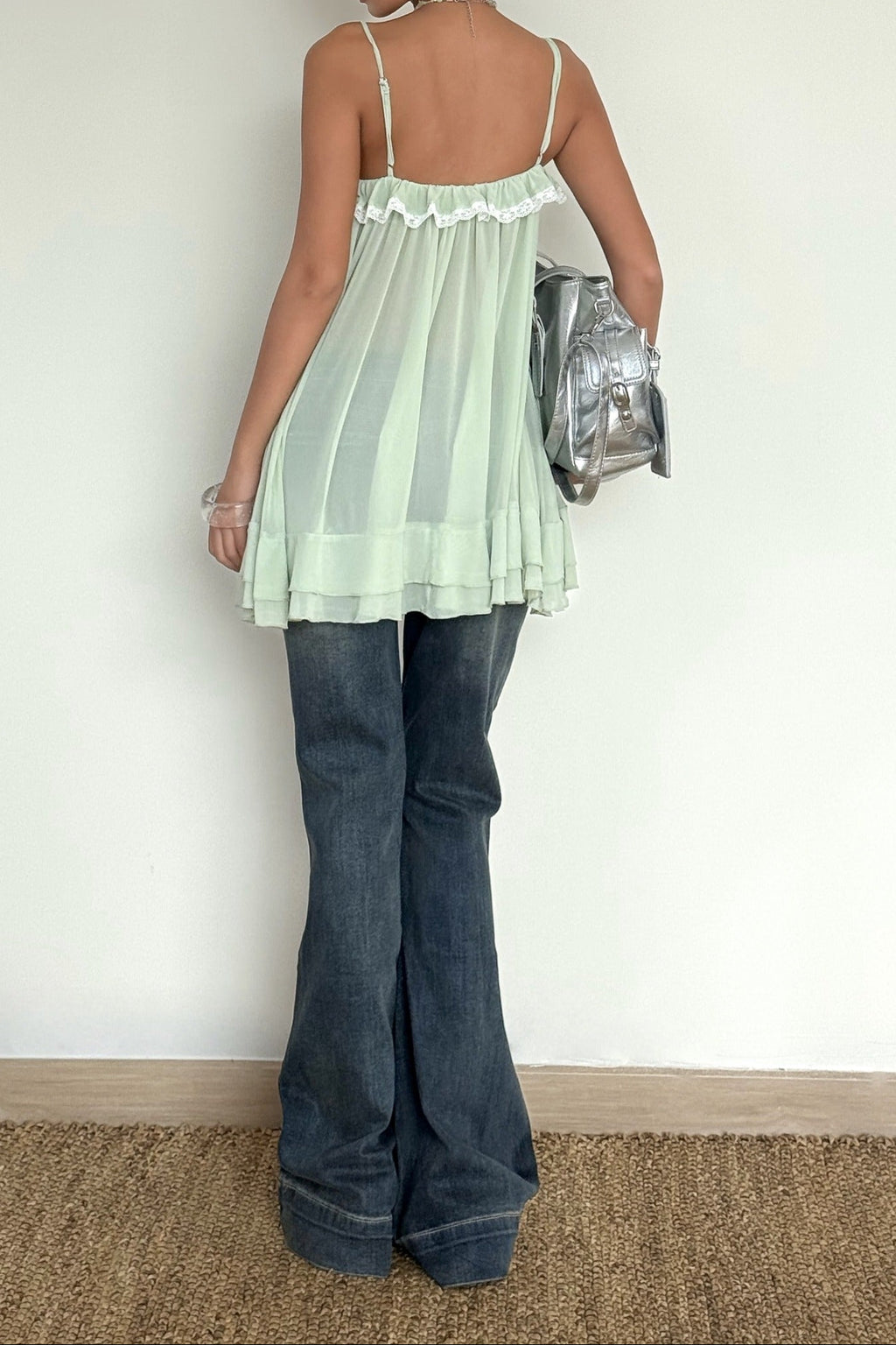 Pantalones de corte bootcut