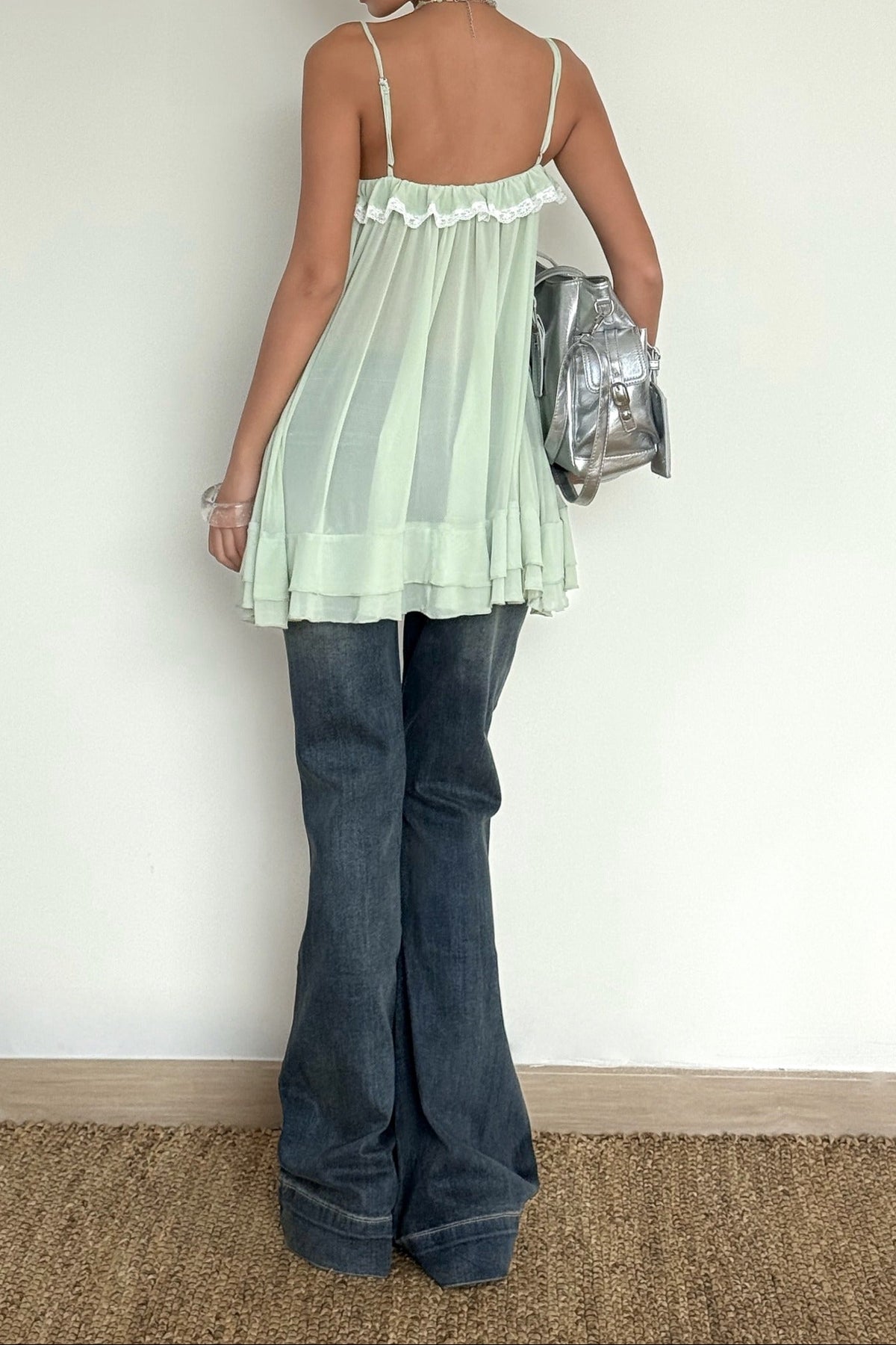 Pantalones de corte bootcut