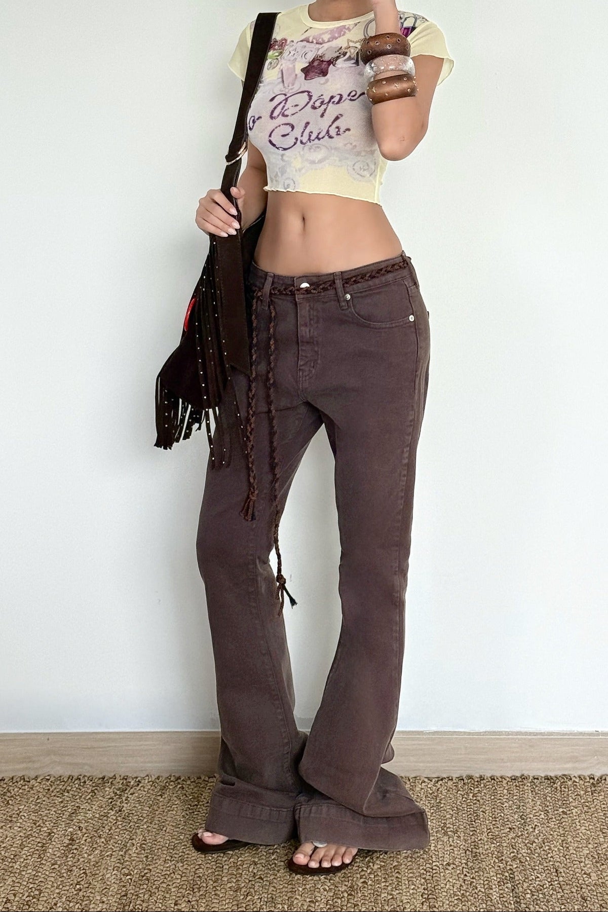 Pantalones de corte bootcut