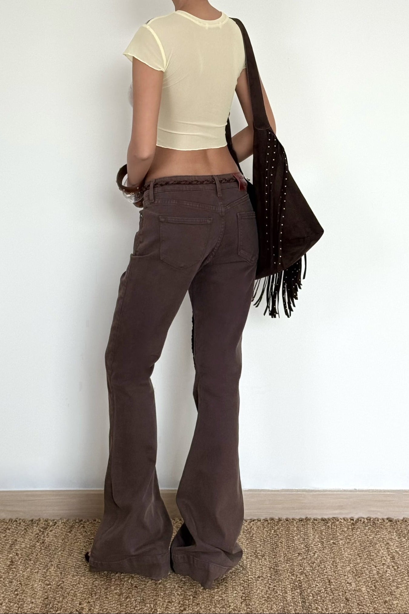 Pantalones de corte bootcut